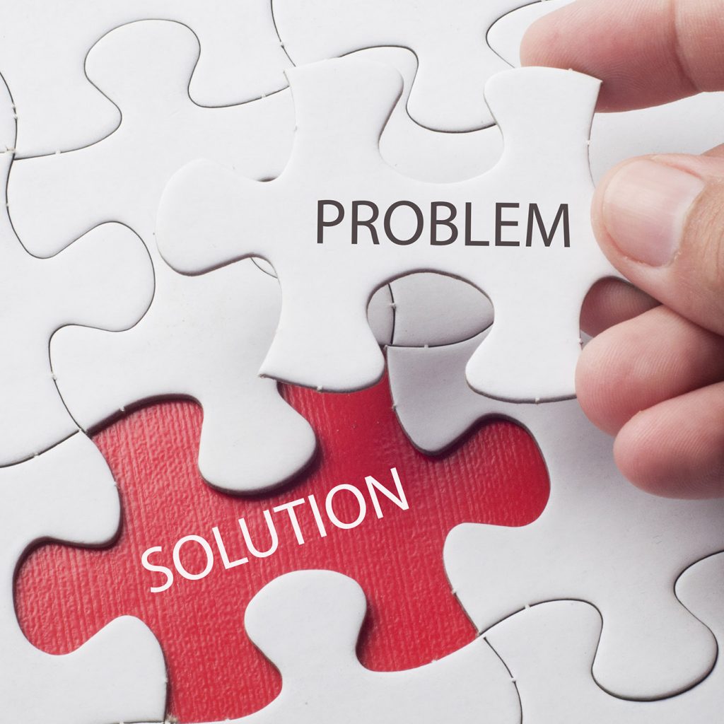 the problem of solution